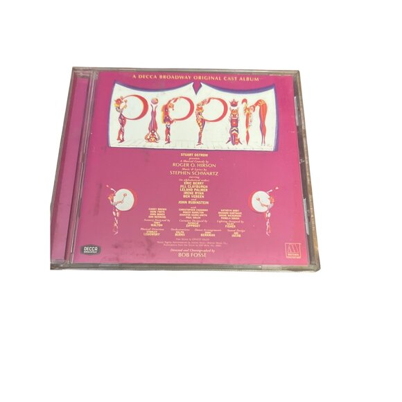 Vintage 2000 Pippin Broadway Original Cast Album CD Bonus Tracks Michael Jackson - Picture 1 of 4